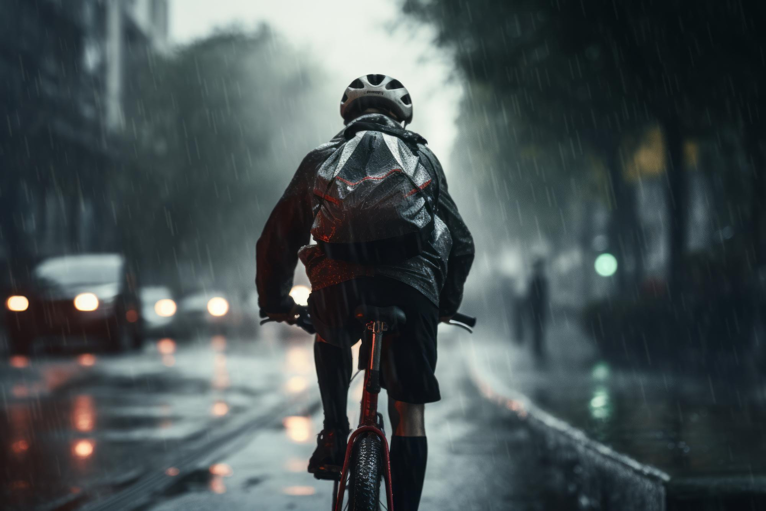 Jak chronić się przed deszczem na rowerze? Odzież i akcesoria na każdą pogodę.