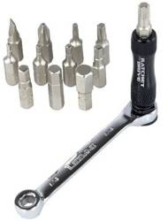 Kluczyk podręczny LEZYNE RATCHET KIT 12 kluczy srebrny + wodoodporne etui