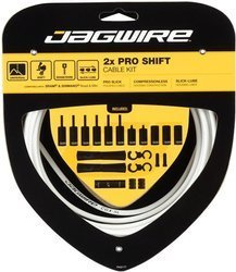 Linki przerzutek z pancerzem JAGWIRE PRO SHIFT białe