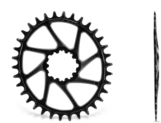 Tarcza mechanizmu GARBARUK DM oval owalna BOOST 34T