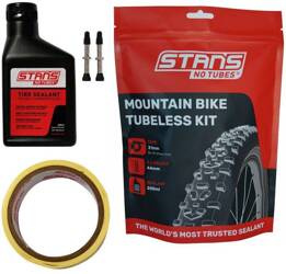 Zestaw bezdętkowy Stan's NOTUBES MTB Tubeless Kit (taśma 21mm / wentyle 44mm)