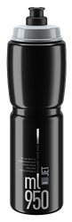 Bidon rowerowy Elite JET 950ml czarny / szary