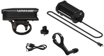 ZESTAW lampka przednia LEZYNE Mega Drive 2400+ Infinite w walizce loaded kit