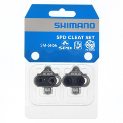 Shimano bloki SPD MTB SM-SH56 srebrne