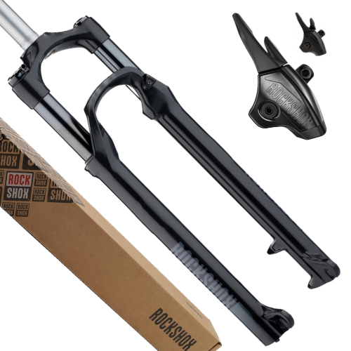 パーツ ROCKSHOX RECON 100mm Amortyzator ROCKSHOX RECON SIlver RL Solo AIr 100mm 29