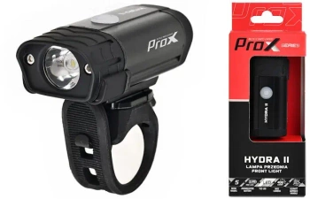 Lampa przednia PROX HYDRA II 400lm USB-C