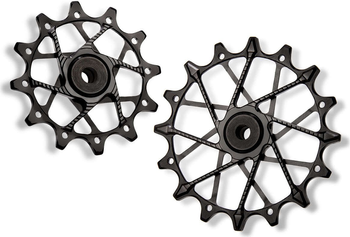 Kółka tylnej przerzutki GARBARUK SHIMANO 11/12 rz 14T+16T czarne