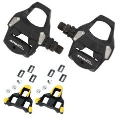 Pedały SHIMANO SPD-SL PD-RS500 Czarne + Bloki SH11