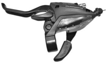 Klamkomanetka Shimano lewa 3rz ST-EF500 przednia