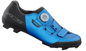 Buty rowerowe SPD MTB SHIMANO SH-XC502 niebieskie roz. 45