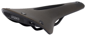Siodełko rowerowe BROOKS C17 CARVED Mud Green