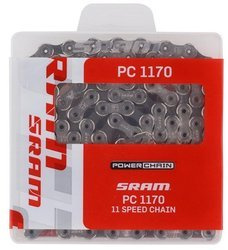 Łańcuch SRAM PC-1170 11rz 120 ogniw srebrno-szary