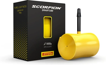 Dętka Pirelli Tube Scorpion SmarTUBE 59/70-622, Presta 42mm Yellow w/ black valve