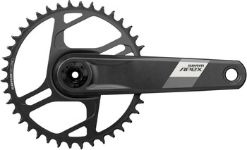 Korba SRAM APEX 1 40T DUB WIDE D1 1rz czarna 170mm