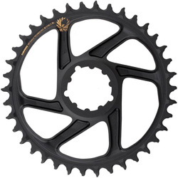 Tarcza mechanizmu SRAM X-SYNC 2 SL EAGLE 6mm Offset 38T czarna / złota