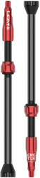 Wentyle LEZYNE bezdętkowe TUBELESS VALVE CNC TLR 80mm czerwone