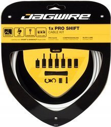 LINKA PRZERZUTKOWA Z PANCERZEM JAGWIRE1XPRO SHIFT BIAŁA