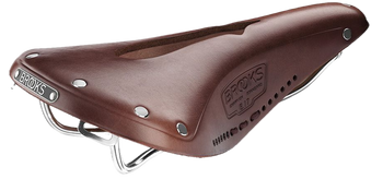 Siodełko rowerowe BROOKS B17 Leather Carved Brown brązowe