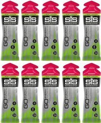 10x Żel SIS Energy GO Isotonic Energy z elektrolitami malinowy 60ml