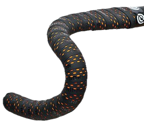 Owijka BikeRibbon BAR TAPE DROPS Race Pro 3.0mm czarno-pomarańczowa