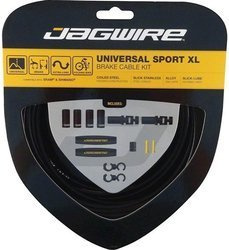 Zestaw Jagwire linek i pancerzy hamulca Universal Sport XL czarny