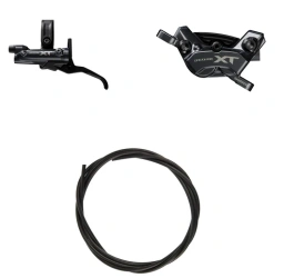 Hamulec Shimano Deore XT BRM8220 lewy przód 4 tłoczkowy