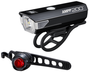 Zestaw lampek Cat Eye AMPP200 / ORB - 3 tryby