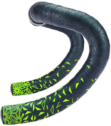 Owijka kierownicy Supacaz Super Sticky Kush Star Fade 2160x2,5mm czarno-żółta neon