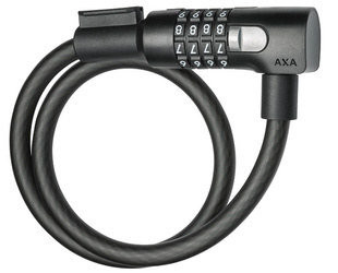 Zapięcie BLOKADA Linka AXA Resolute Black Na Kod 65/1,2 cm