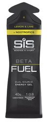 Żel SIS Żel BETA Fuel + Nootropics Cytryna & Limonka 60ml