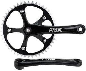 MECHANIZM KORBOWY PROX FIX BIKE ALU 46Z CZARNY 170mm