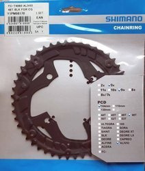 Tarcza Mechanizmu Shimano 48T FC-T4060 Czarna z otworami pod osłonę