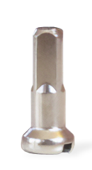 Nakrętka szprychy CN Spoke nypel mosiądz srebrny 1szt.