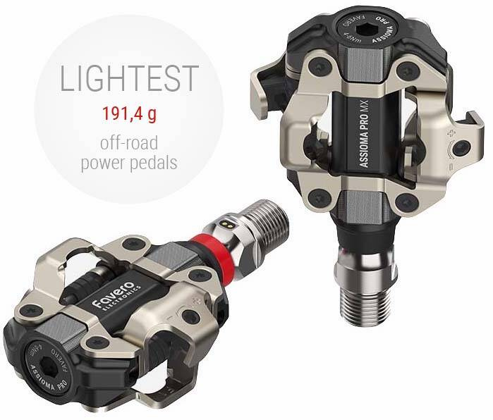 Pedały z pomiarem mocy FAVERO Assioma PRO MX-1 SPD MTB