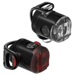 Zestaw lampki LEZYNE LED FEMTO DRIVE USB PAIR przód 15 lumenów tył 5 lumenów czarne