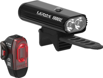 Zestaw lampek LEZYNE Connect Smart 1000XL + KTV Drive Pro Smart 75