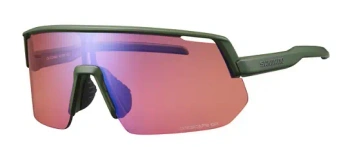 Okulary Shimano CE-TCNL2 TECHNIUM L RIDESCAPE OR / zielone olive