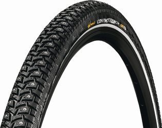 Opona Contact Spike 240 700x35C 28x1 3/8x1 5/8 Czarna Drut 850g z kolcami