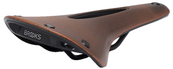 Siodełko rowerowe BROOKS C17 CARVED Orange