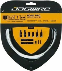 Zestaw Jagwire Road Pro Zestaw linek i pancerzy hamulcowych biały