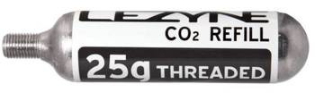 Nabój gazowy LEZYNE THREADED CO2 25g 1szt srebrny