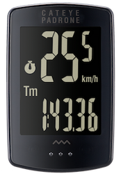 Licznik Cat Eye Padrone Stealth na kierownicę 25/26 i 31,8 mm