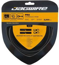 Przewód hydraul. Mountain Pro czarny bez napisów STEALTH 3m