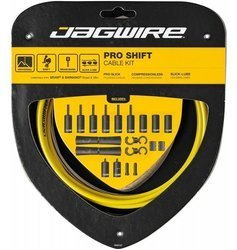 LINKI PRZERZUTKI Z PANCERZEM JAGWIRE PRO żółte