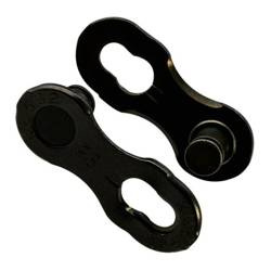 Spinka łańcucha KMC 12rz czarna DLC