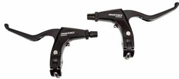 ZESTAW Dźwigni Hamulca SHIMANO Czarne BL-T611 V-Brake