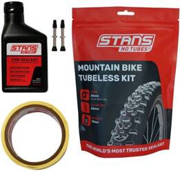 Zestaw bezdętkowy Stan's NOTUBES MTB Tubeless Kit (taśma 25mm / wentyle 44mm)