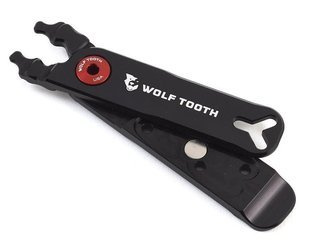 Wielofunkcyjne narzędzie Wolf Tooth Pack Pliers czarno-czerwone