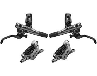 Zestaw hamulce Shimano XTR BR-M9120 okł. metaliczne P+T 4 tłoczkowe