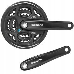 Mechanizm Korbowy SHIMANO 8rz Czarny FC-M311 48/38/28 170mm